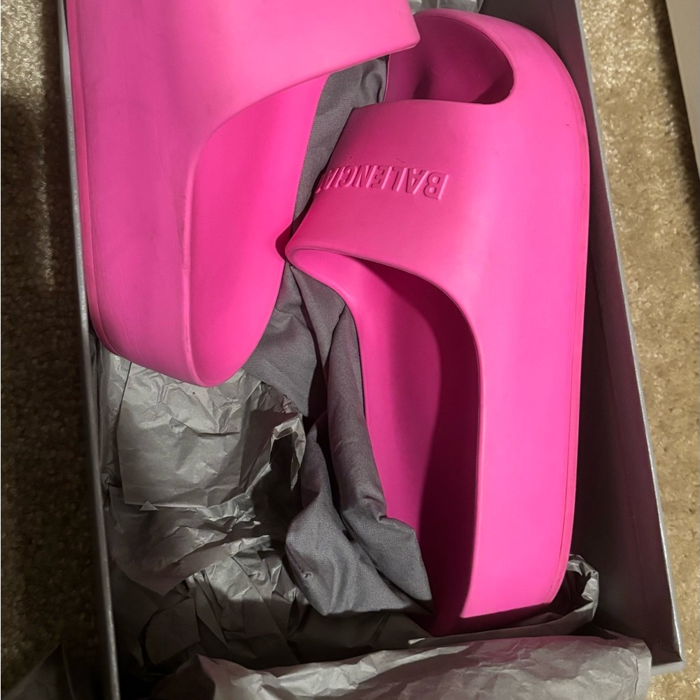 Balenciaga Platform Slides